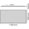 Oprawa oświetleniowa do wbudowania PANEL VALUE 1200x600 TPB 65 W 4000 K WT