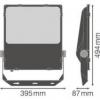 Naświetlacz FLOODLIGHT PERFORMANCE SYM R30 200 W 4000 K BK