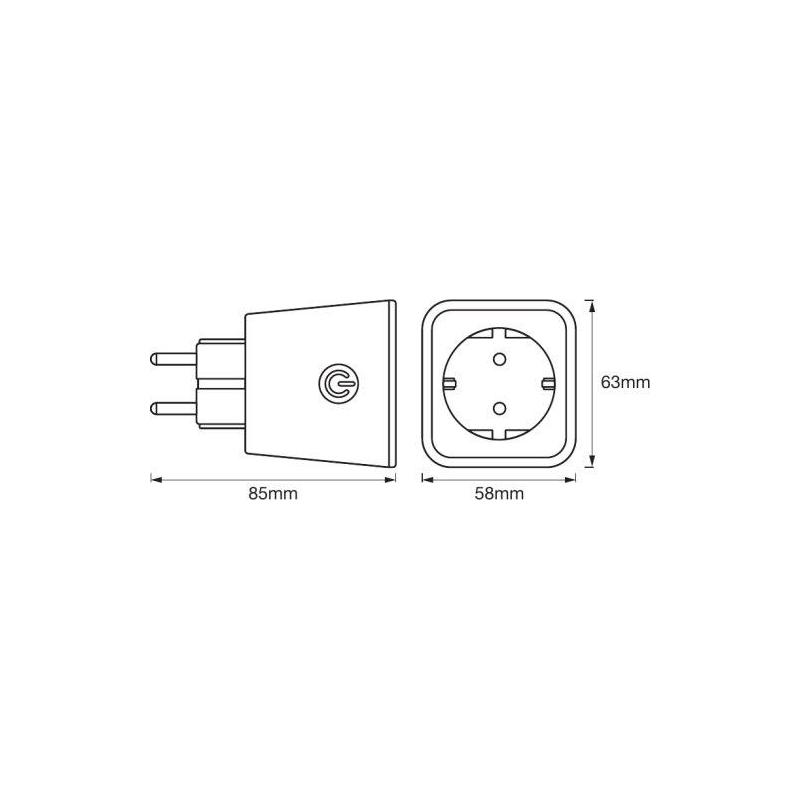 System sterowania oświetleniem SMART+ Plug EU