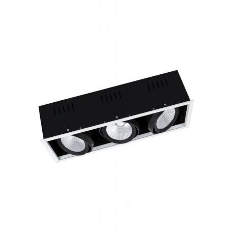 Naświetlacz, montaż SPOT MULTI 3x30W 3000K FL WT/BK