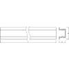 Profile do taśm LED o standardowych rozmiarach -PM01/UW/21,5X12/10/1