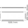Panel LED SURFACE MOUNT KIT VALUE 1200 Surface Mount Kit Value