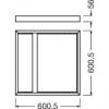 Panel LED SURFACE MOUNT KIT 600 Surface Mount Kit