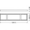 Panel LED SURFACE MOUNT KIT 1200 Surface Mount Kit