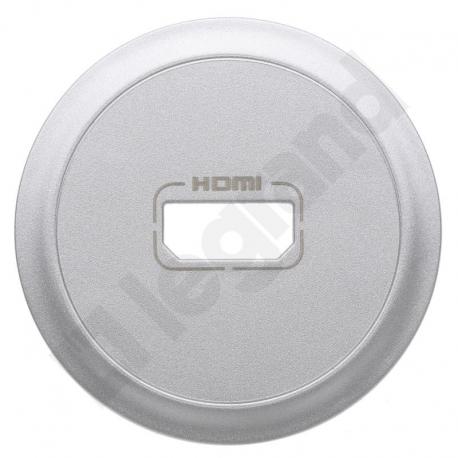 Celiane - Plakietka do gniazd HDMI TYTANOWA