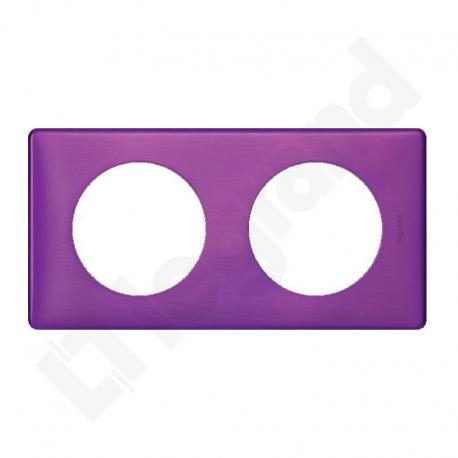 Celiane - Ramka podwójna ANODISED PURPURA