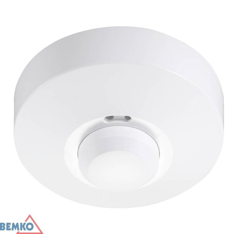 Bemko Czujnik Mikrofalowy 1200W 360* Ip20 Okrągły Biały