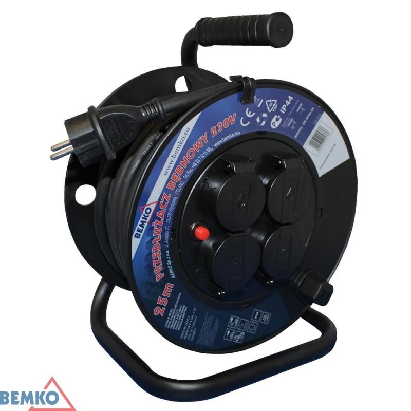 Bemko Przedłużacz Na 4X 2P+Z 1.0Mm X 3.0M