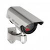 Atrapa kamery monitorującej CCTV, bateryjna, srebrna