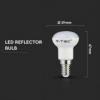 Żarówka LED V-TAC VT-239 Samsung Chip 3W E14 R39 6400K 250lm A+ 120°