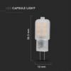 Żarówka LED V-TAC VT-201 Samsung Chip 1,5W G4 6400K 100lm A+ 300°