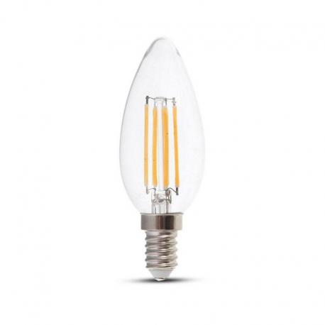 Żarówka LED V-TAC VT-254 Samsung Chip 4W E14 Candle 2700K 400lm A++ 300°