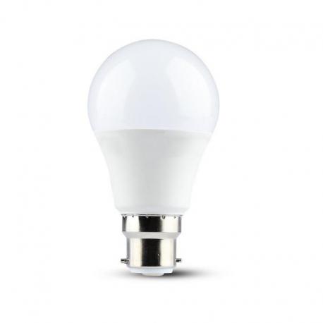 Żarówka LED V-TAC VT-259D Samsung Chip 9W B22 A60 3000K 806lm A+ 200°