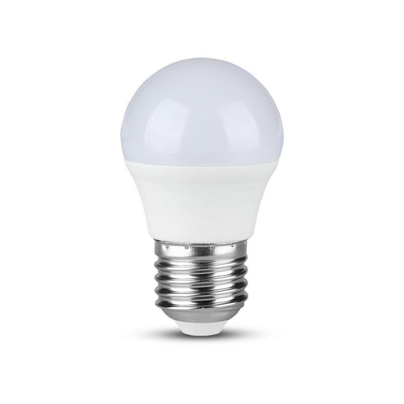 Żarówka LED V-TAC VT-270 Samsung Chip 7W E27 G45 6400K 600lm A+ 180°