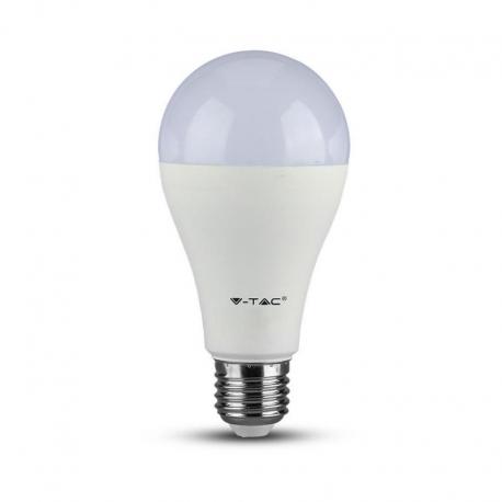 Żarówka LED V-TAC VT-2015 15W E27 A65 6400K 1350lm A+ 200° 3szt.