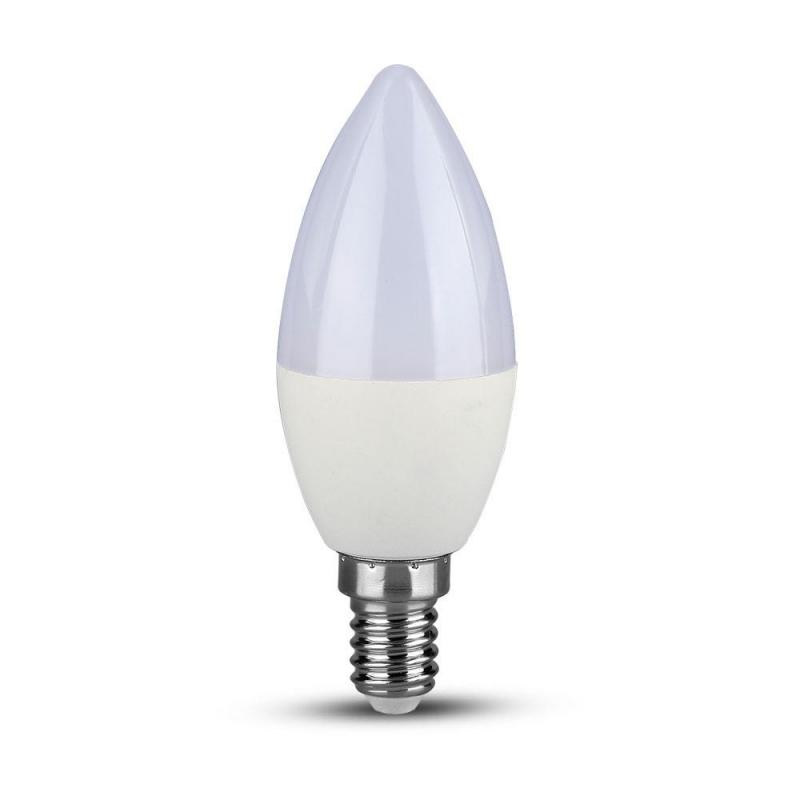 Żarówka LED V-TAC VT-2106 5,5W E14 Candle 6400K 470lm A+ 200° 2szt.