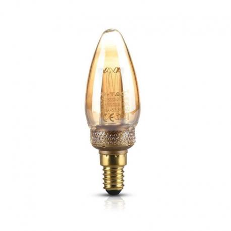 Żarówka LED V-TAC VT-2152 2W E14 Candle 1800K 65lm A 300°