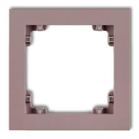 Karlik DECO Ramka uniwersalna pojedyncza z tworzywa DECO Pastel Matt lawendowy 42DR-1