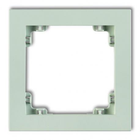 Karlik DECO Ramka uniwersalna pojedyncza z tworzywa DECO Pastel Matt miętowy 46DR-1