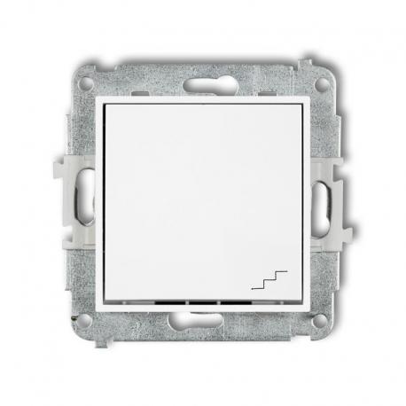 Karlik MINI Mechanizm łącznika schodowego biały MWP-3