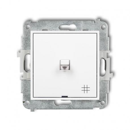 Karlik MINI Mechanizm łącznika krzyżowego w stylu amerykańskim biały MWPUS-6