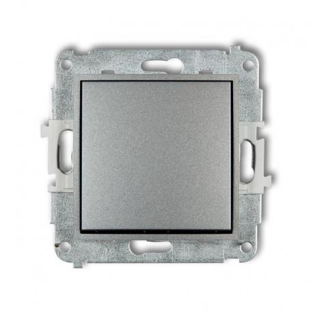 Karlik MINI Mechanizm łącznika krzyżowego (jeden klawisz, bez piktogramu) srebrny metalik 7MWP-6.1
