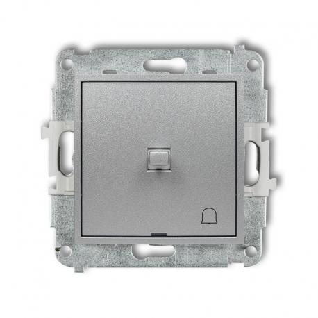 Karlik MINI Mechanizm łącznika zwierny dzwonek w stylu amerykańskim srebrny metalik 7MWPUS-4