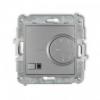 Karlik MINI Mechanizm elektronicznego regulatora temperatury z czujnikiem powietrznym srebrny metalik 7MRT-2