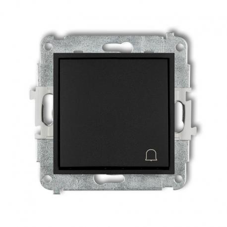Karlik MINI Mechanizm łącznika zwierny dzwonek czarny mat 12MWP-4