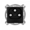 Karlik MINI Mechanizm gniazda multimedialnego 3F DATA (Vectra) czarny mat 12MGMV