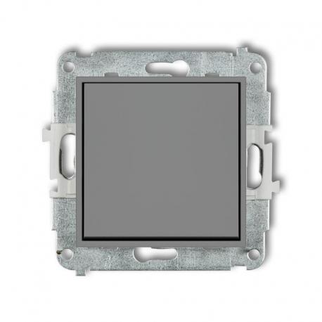 Karlik MINI Mechanizm łącznika jednobiegunowego szary mat 27MWP-1