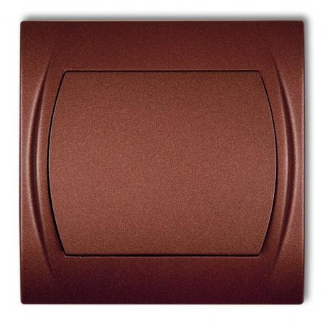 Karlik LOGO Łącznik jednobiegunowy brązowy metalik 9LWP-1