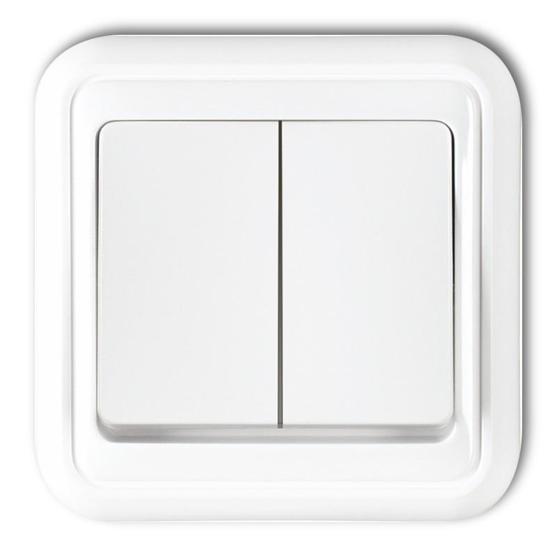 Karlik LIZA Łącznik świecznikowy podświetlany biały WPT-2L