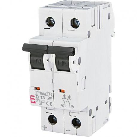 Eti Polam Wyłącznik nadprądowy DC Etimat 10-DC 2p B13 6kA 002128715