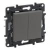 Legrand NILOE STEP Stalowy, łącznik świecznikowy 10 AX 863405