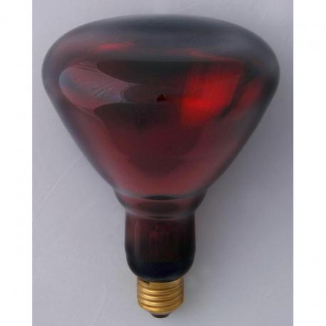 Promiennik podczerwieni energooszczędny ECO IR2 rubinowy R123 E27 225W 230V szkło twarde z podwójnym odbłyśnikiem 7500h