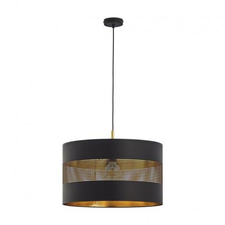 Alessio 1P E27, lampa wisząca, max. 60W, czarno-złota
