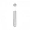 BARBRA PLR GU10 oprawa wisząca max 35W, IP20, okrągły, biały, aluminium