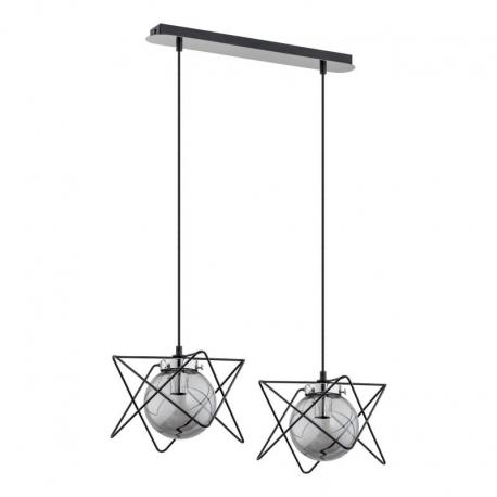 Corrado 2P E14, lampa wisząca, max. 2x40W, chrom