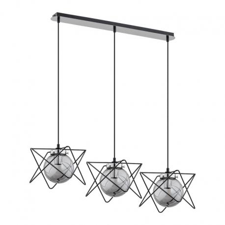 Corrado 3P E14, lampa wisząca, max. 3x40W, chrom