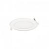 EURUS LED 18W, oprawa downlight, podtynkowa, okrągła, 1500lm, 3000K, biała, wbudowany zasilacz LED