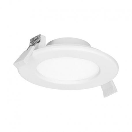 EURUS LED 9W, oprawa downlight, podtynkowa, okrągła, 540lm, 4000K, biała, wbudowany zasilacz LED